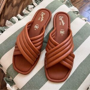 Seychelles Women's Brown Slide Sandals